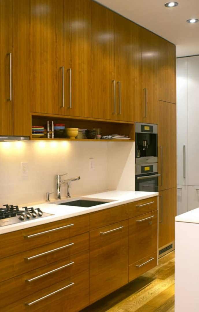 کابینت های اشپزخانه کوچک، برطرف کننده کمبود جا